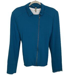 💖Host Pick💖 Knit Motto Jacket Knit Zip by Grace Elements Size 14